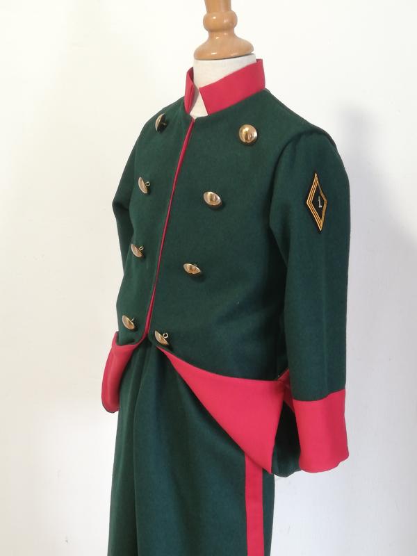 Uniforme d'empire vert