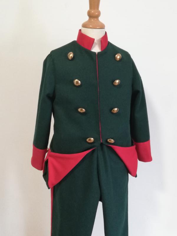 Uniforme d'empire vert