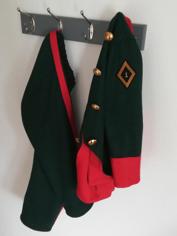 Uniforme d'empire vert