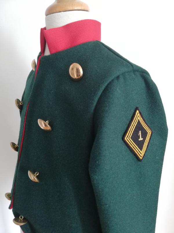 Uniforme d'empire vert